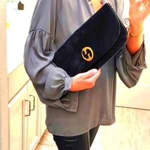 Autentic Gucci clutch 100% suede